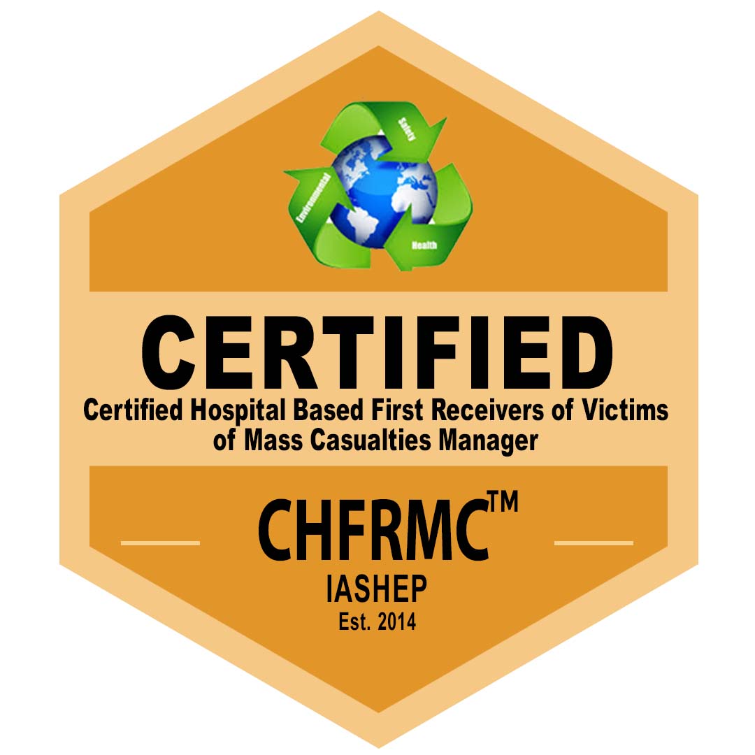 HOSPITAL-BASED FIRST RECEIVERS OF VICTIMS OF MASS CASUALITY (HFRMC) badge